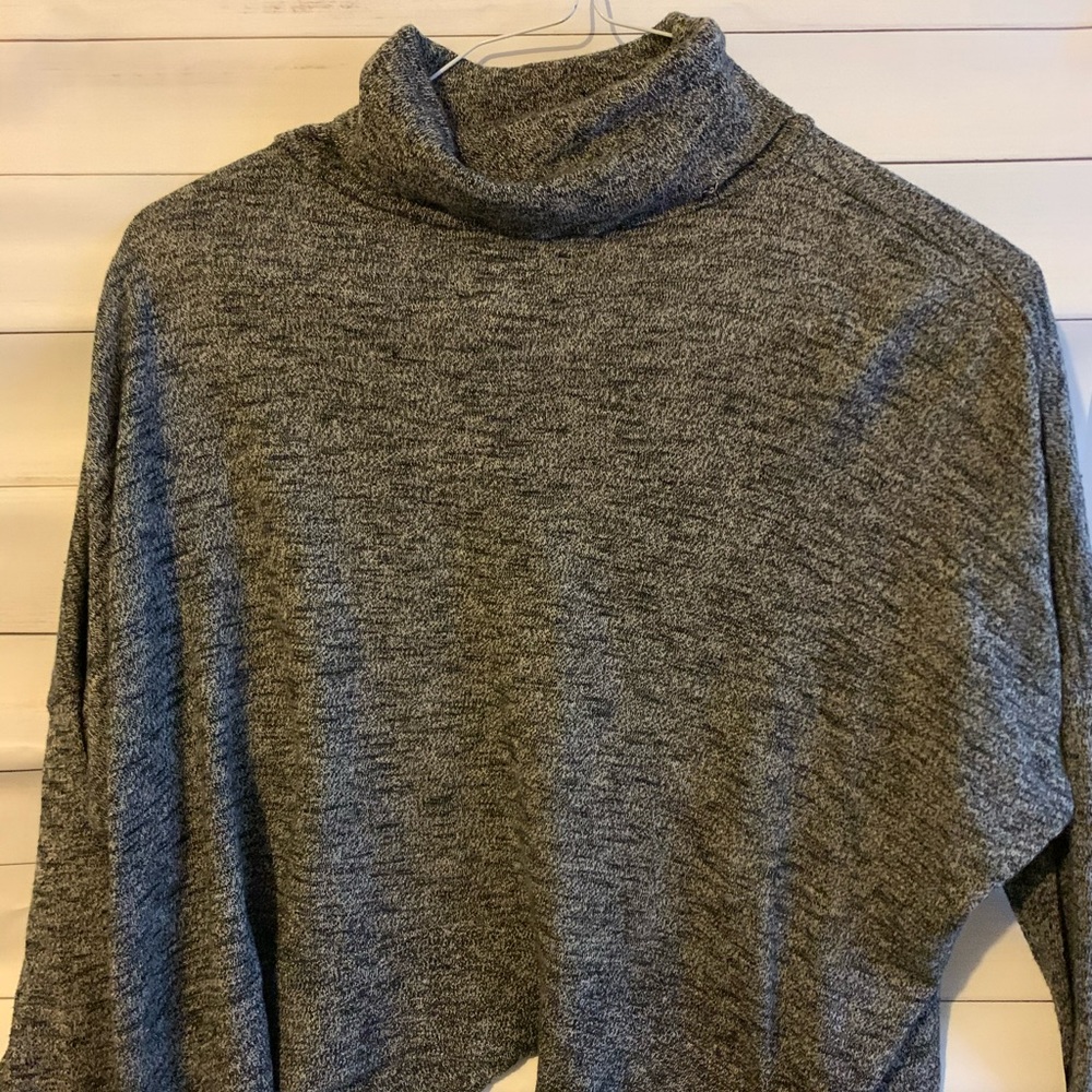 🔥 ZARA cotton oversize sweater turtleneck S